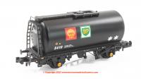 373-778B Graham Farish BR 45 Ton TTA Tank Wagon number 3410 - Shell/BP Black